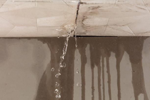 Professional Water Damage Restoration technician working in West Union, OH